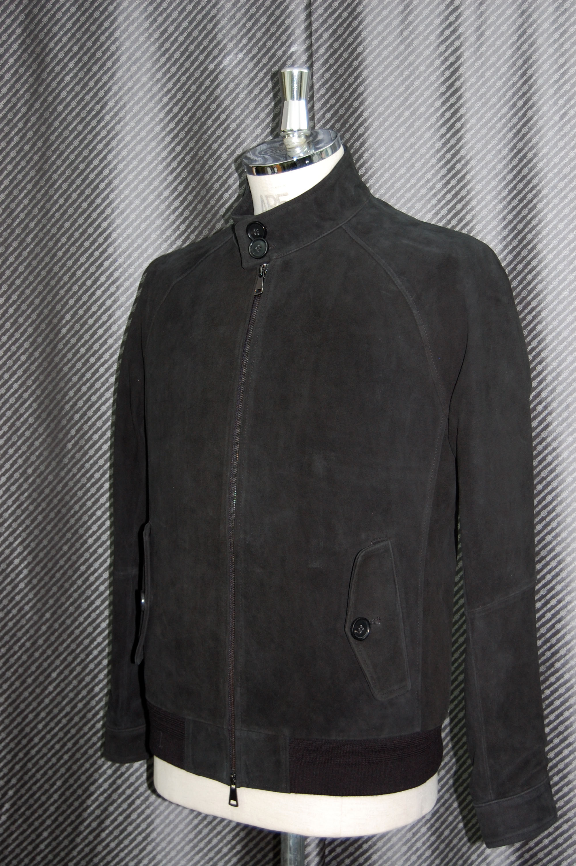 JEAN-LOUIS SCHERRER　Men'sラムレザー　スタンドカラージャケットの画像