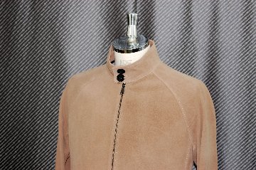 JEAN-LOUIS SCHERRER　Men'sラムレザー　スタンドカラージャケットの画像