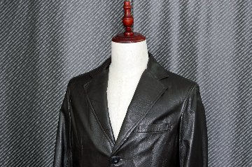 BALMAIN　Men'sラムレザー　チェスターコートの画像