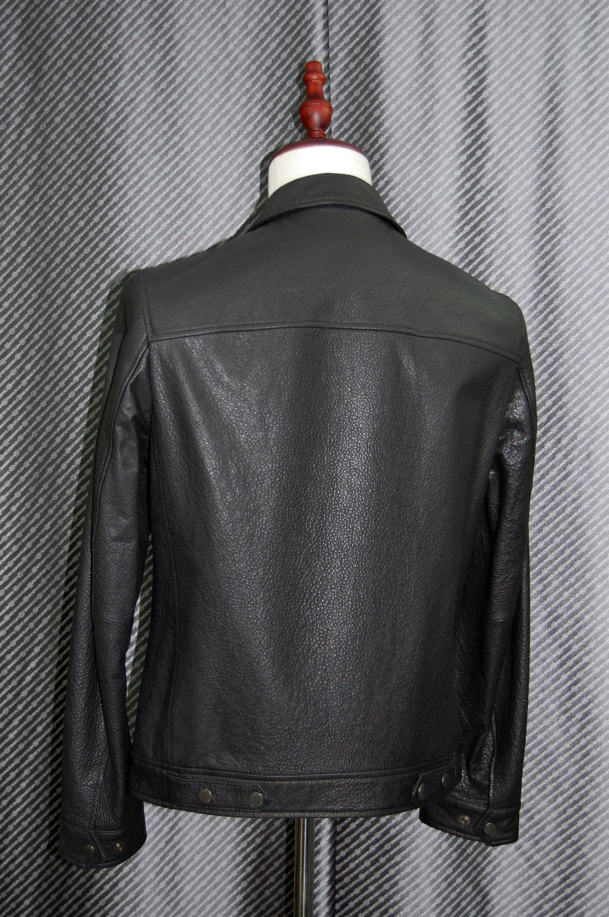 JEAN-LOUIS SCHERRER　Men'sラムレザー　シングルライダースジャケットの画像