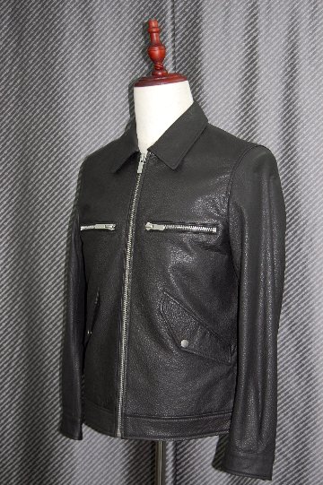 JEAN-LOUIS SCHERRER　Men'sラムレザー　シングルライダースジャケットの画像