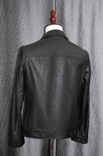 JEAN-LOUIS SCHERRER　Men'sラムレザー　シングルライダースジャケットの画像