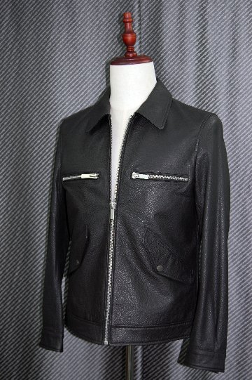 JEAN-LOUIS SCHERRER　Men'sラムレザー　シングルライダースジャケットの画像