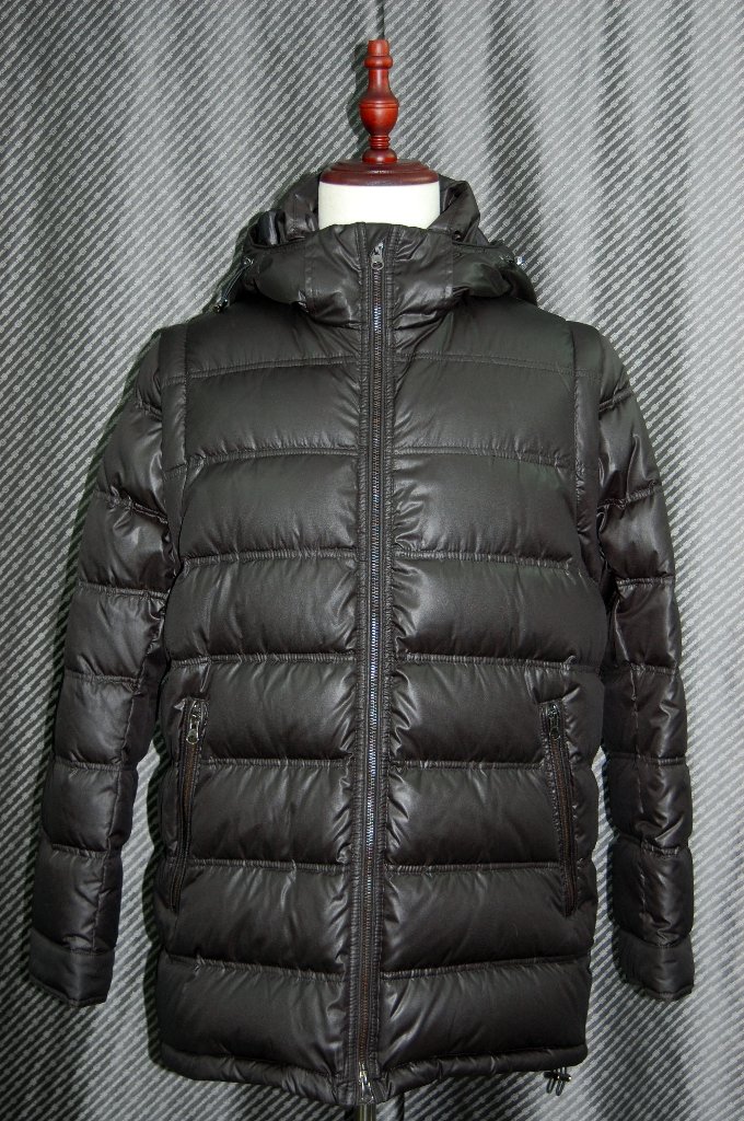 JEAN-LOUIS SCHERRER　Men'sフーディーダウンジャケット　デタッチャブルスリーブの画像