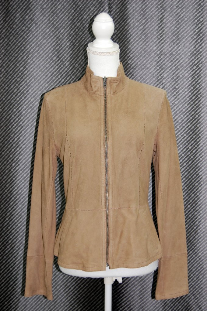 ラムレザースエード　リバーシブルジャケットの画像