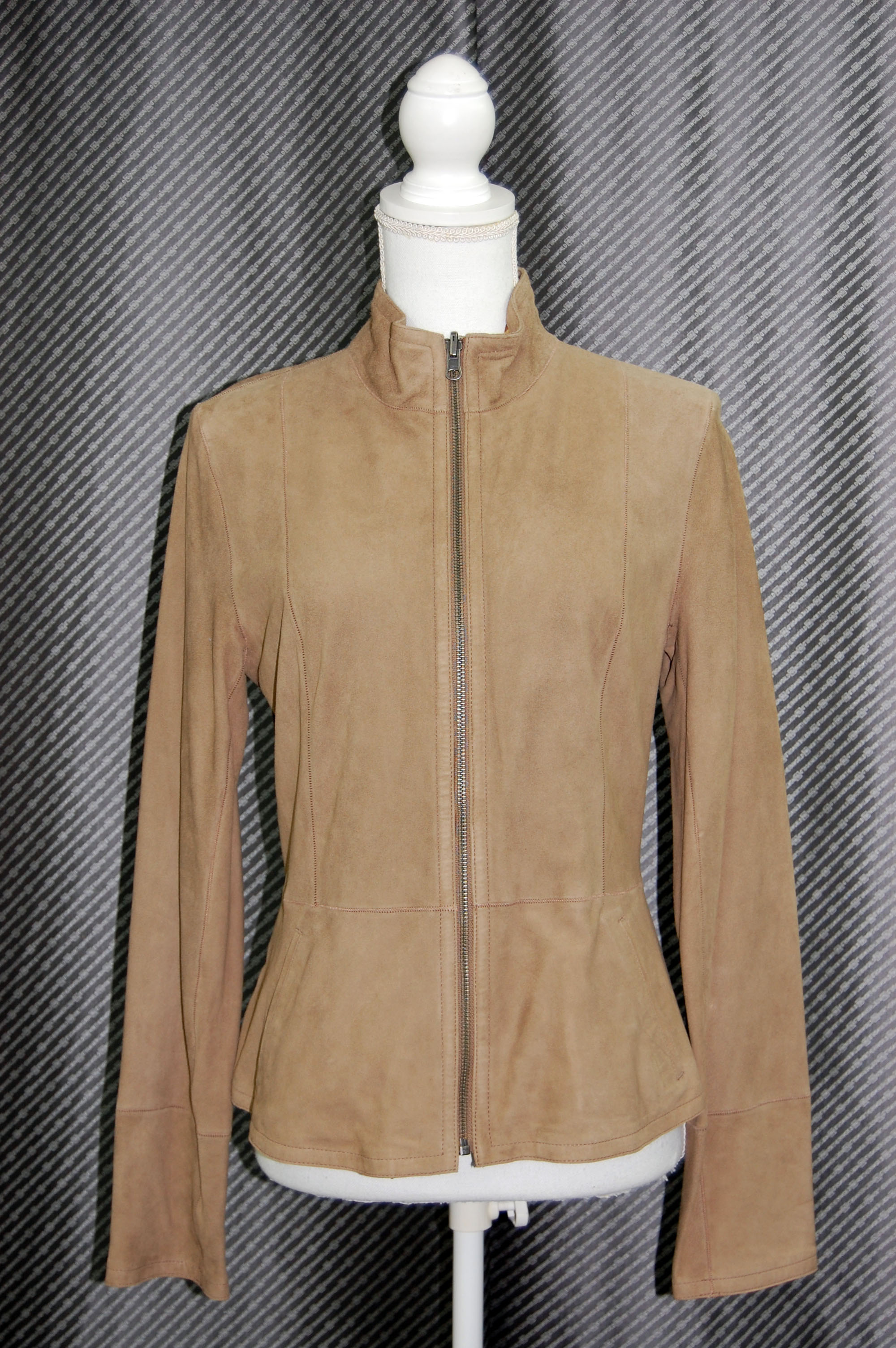 ラムレザースエード　リバーシブルジャケットの画像