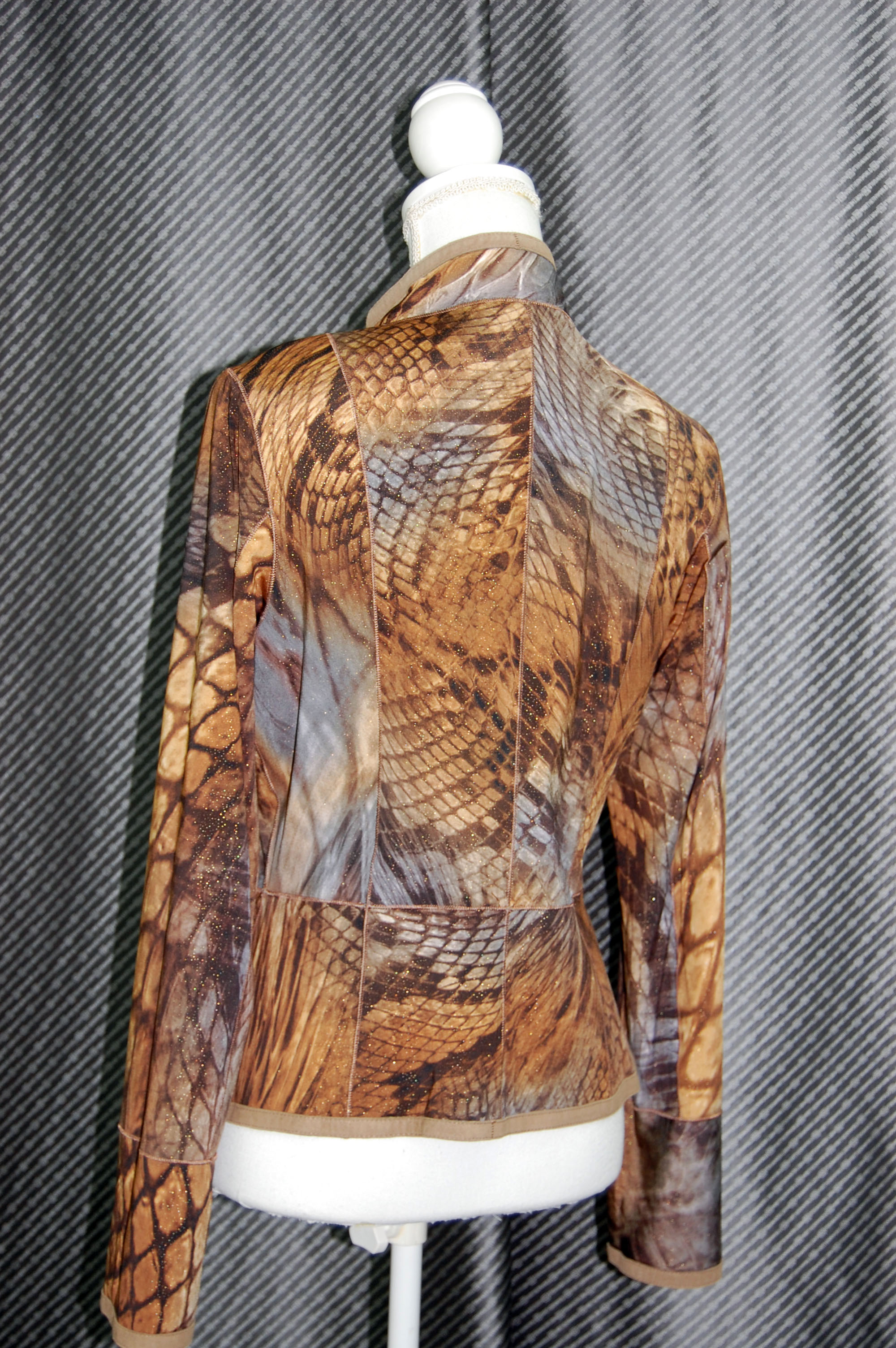 ラムレザースエード　リバーシブルジャケットの画像