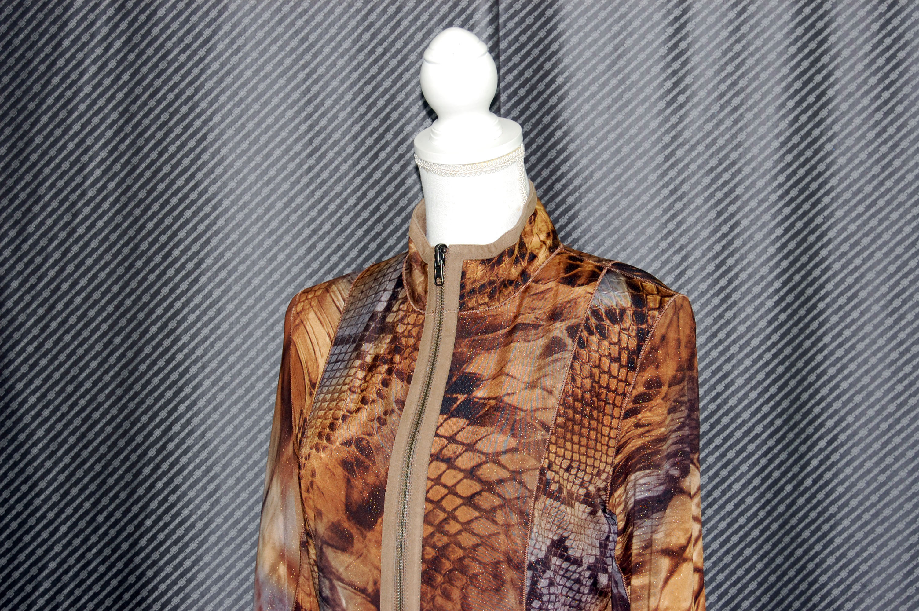 ラムレザースエード　リバーシブルジャケットの画像