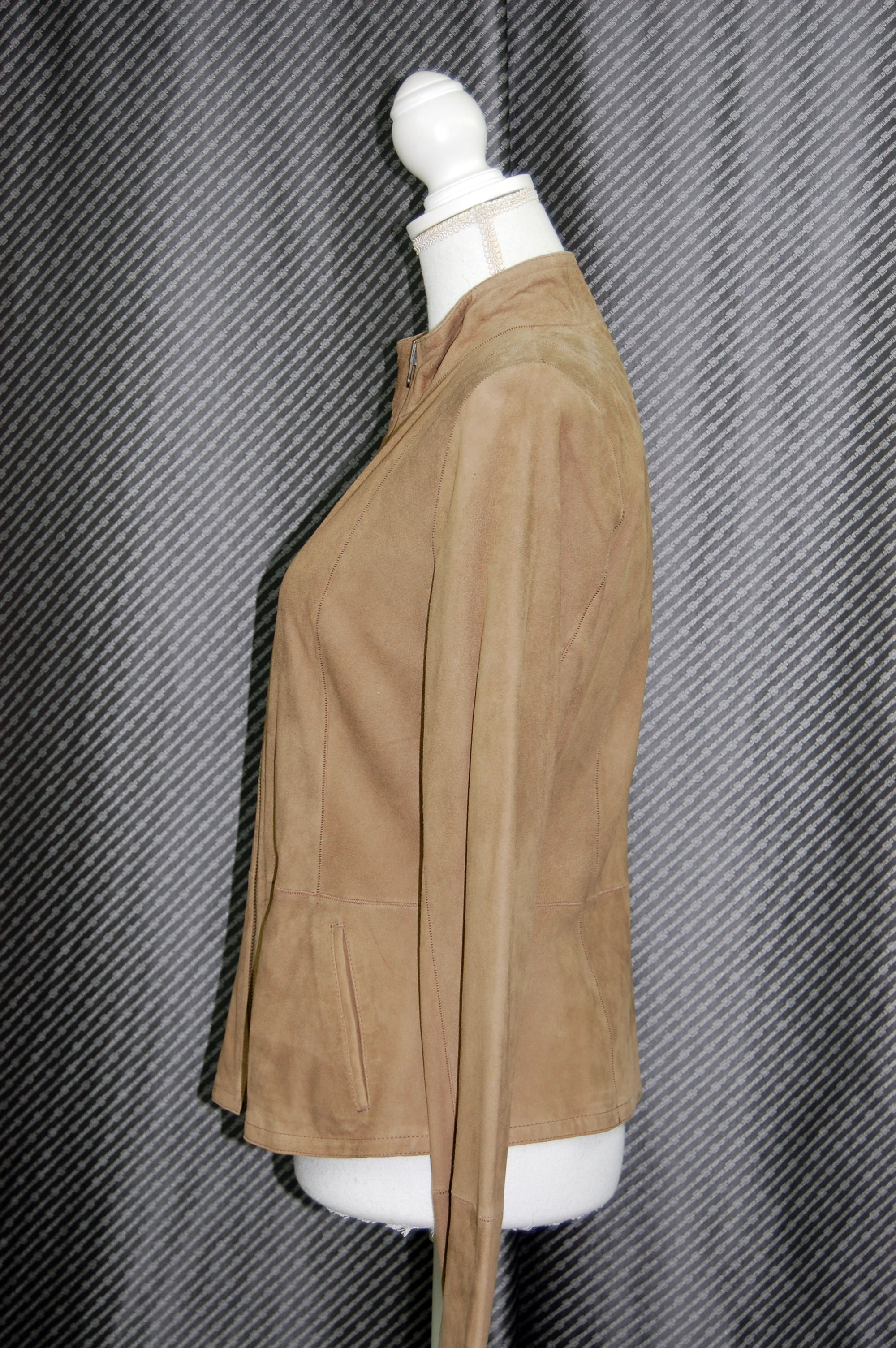 ラムレザースエード　リバーシブルジャケットの画像