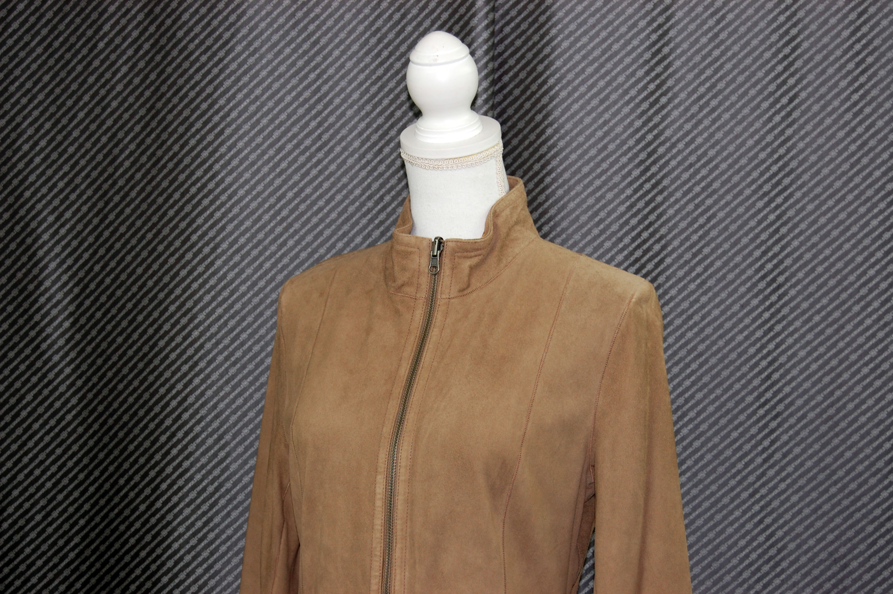 ラムレザースエード　リバーシブルジャケットの画像