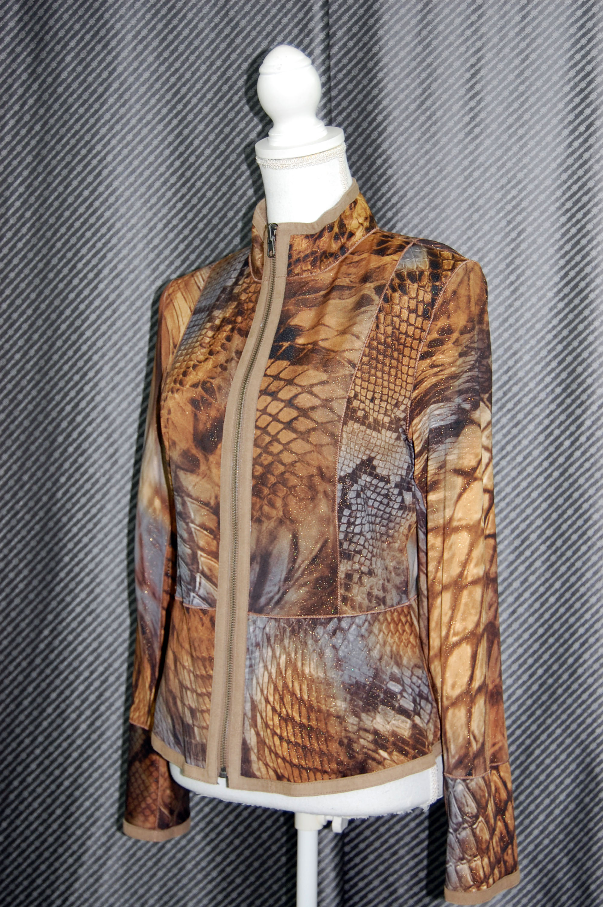 ラムレザースエード　リバーシブルジャケットの画像