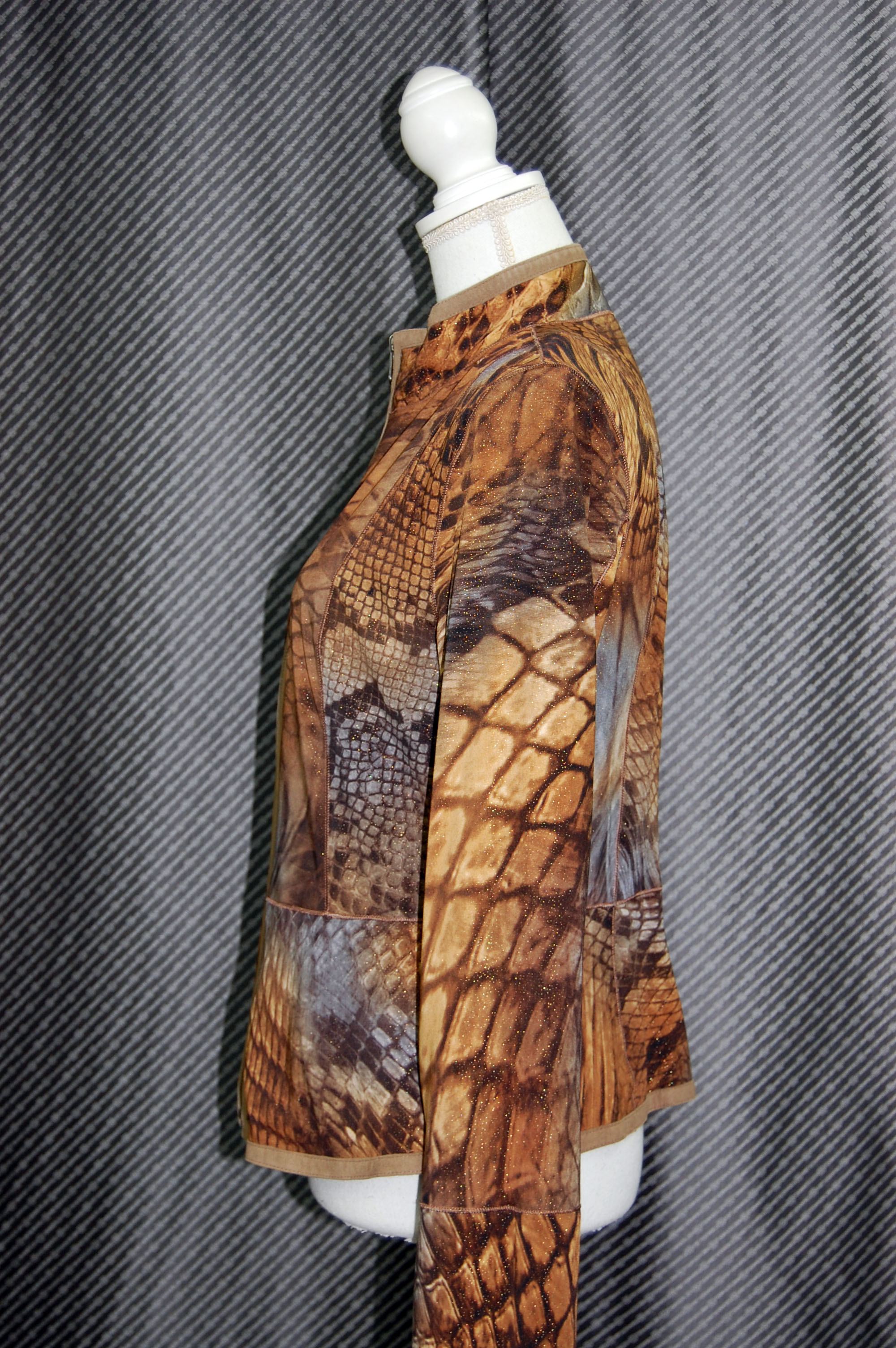 ラムレザースエード　リバーシブルジャケットの画像