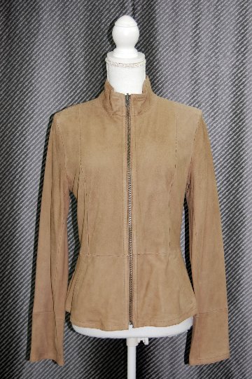 ラムレザースエード　リバーシブルジャケットの画像