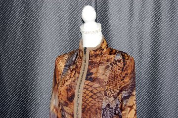 ラムレザースエード　リバーシブルジャケットの画像