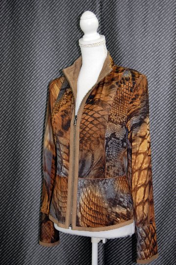 ラムレザースエード　リバーシブルジャケットの画像