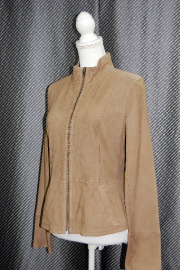 ラムレザースエード　リバーシブルジャケットの画像