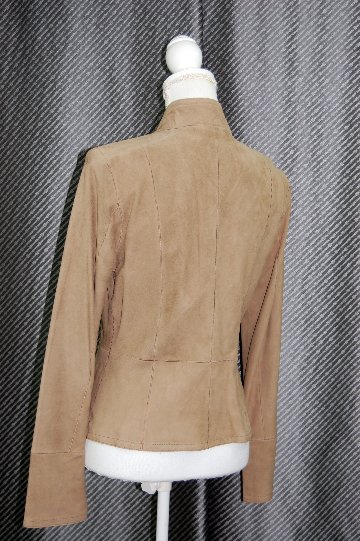 ラムレザースエード　リバーシブルジャケットの画像