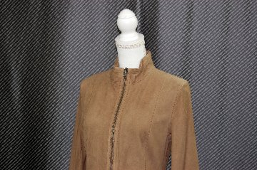 ラムレザースエード　リバーシブルジャケットの画像