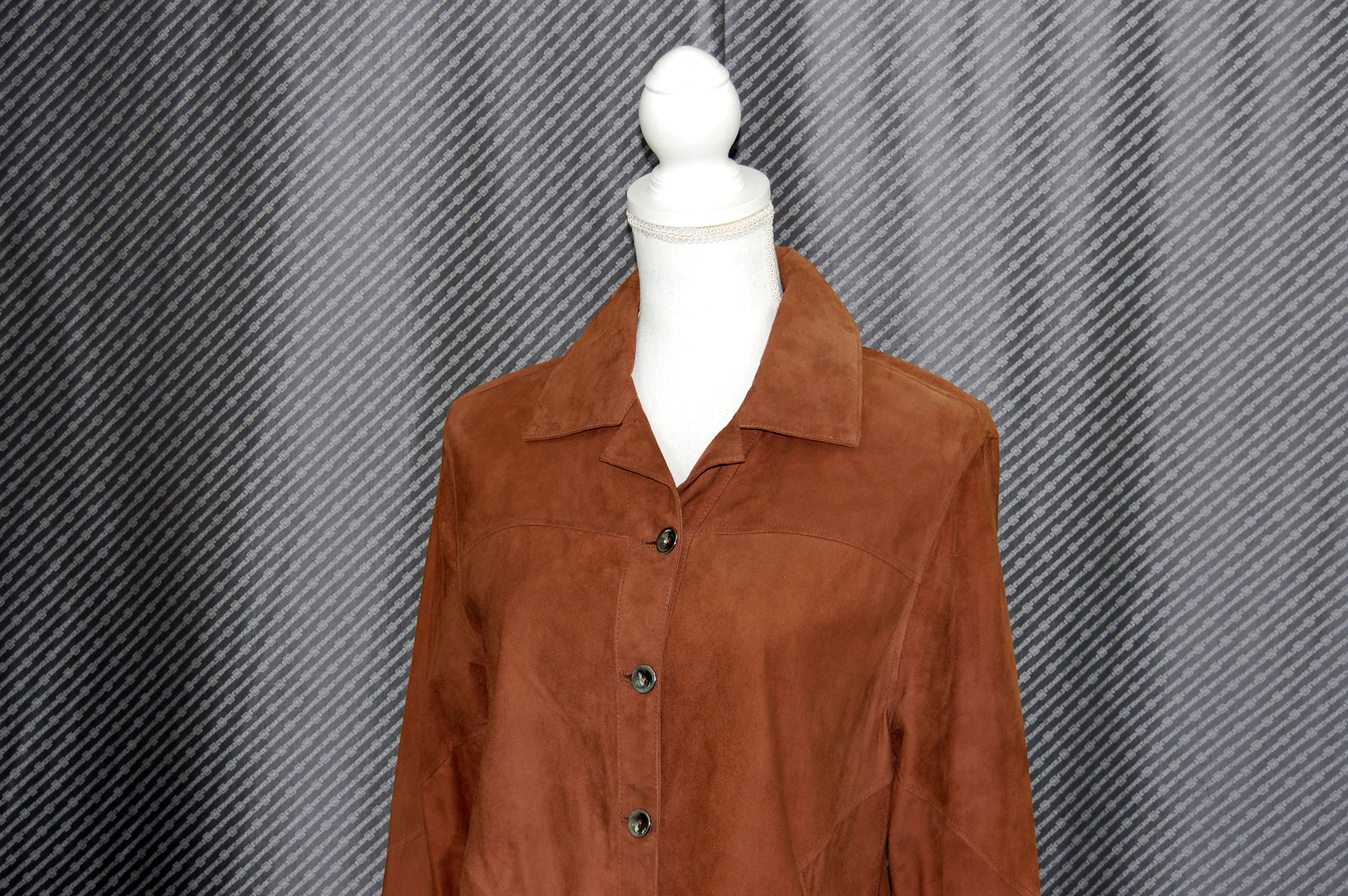 AKHESA　ラムレザー　ダブルフェイスジャケットの画像