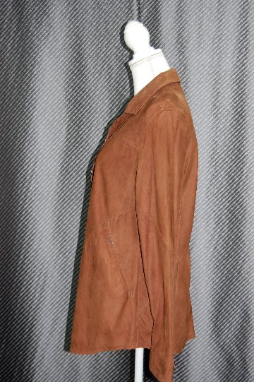 AKHESA　ラムレザー　ダブルフェイスジャケットの画像