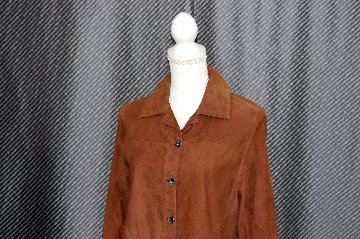 AKHESA　ラムレザー　ダブルフェイスジャケットの画像