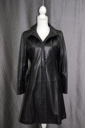 JEAN-LOUIS SCHERRER　ラムレザー　ビットコートの画像