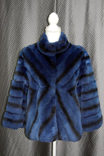 レッキス　中綿入り八分袖ジャケットの画像