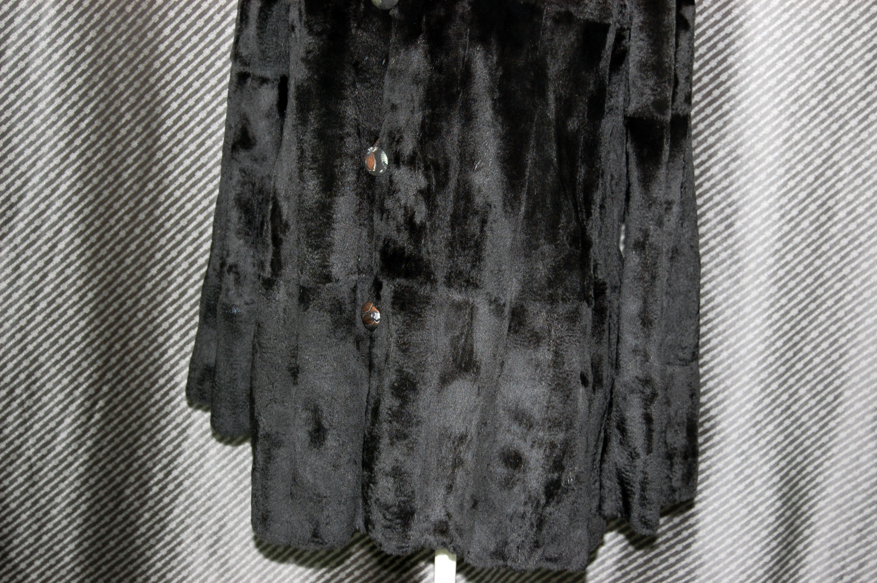 プラックトウィーゼル　ダブルフェイスジャケット　花柄メタリックプリントの画像