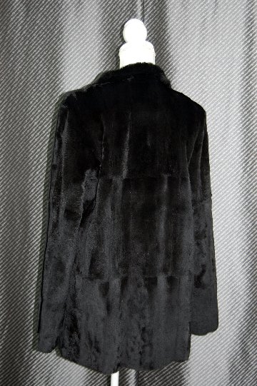 プラックトウィーゼル　ダブルフェイスジャケット　花柄メタリックプリントの画像