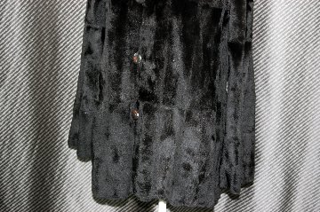 プラックトウィーゼル　ダブルフェイスジャケット　花柄メタリックプリントの画像