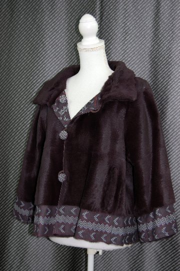 シェアードラビット　ダブルフェイスショートジャケットの画像