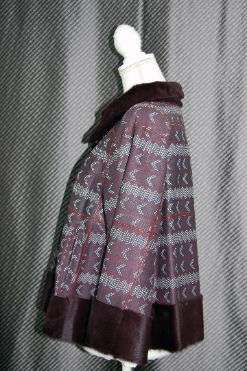 シェアードラビット　ダブルフェイスショートジャケットの画像