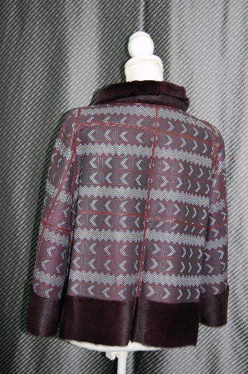 シェアードラビット　ダブルフェイスショートジャケットの画像