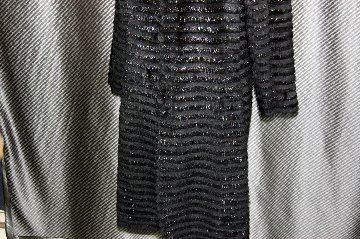 ミンク＆レッキスレイヤー　シルクリバーシブルコート　Foxフードトリムの画像