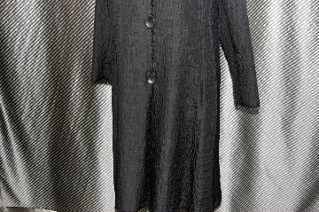 ミンク＆レッキスレイヤー　シルクリバーシブルコート　Foxフードトリムの画像