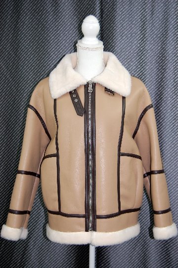 GRES　ラムウール　ボンバージャケットの画像