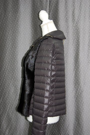 ミンク＆ダウン　デザインジャケットの画像