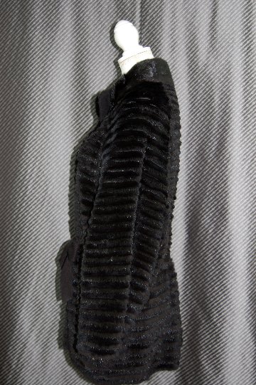 ミンク＆レッキスレイヤー　ウール混ニットコート　ドルマンスリーブの画像