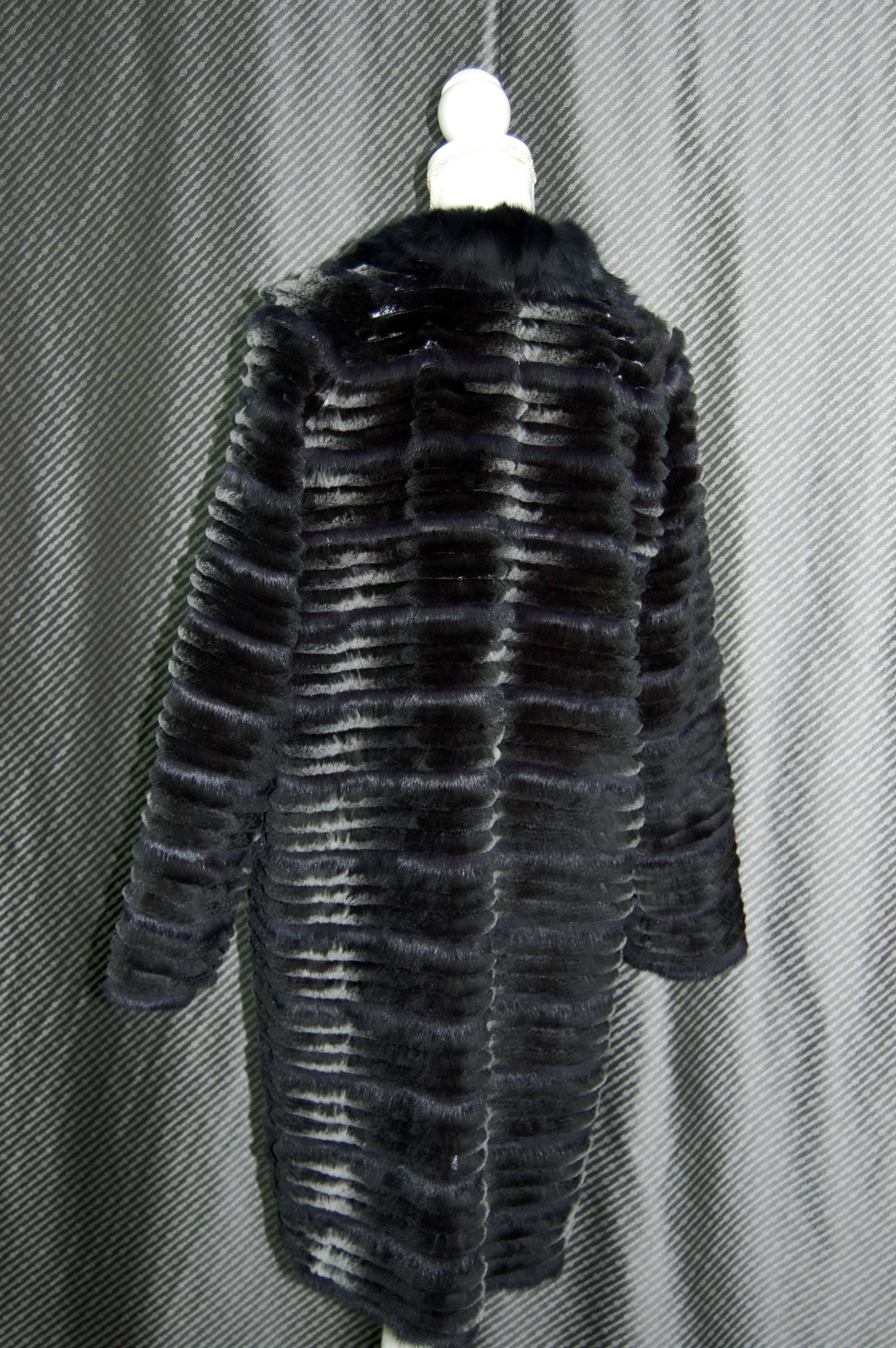 シェアードレッキス＆リス　ツイードリバーシブルコートの画像