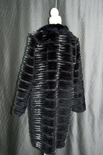 シェアードレッキス＆リス　ツイードリバーシブルコートの画像