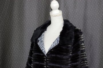 シェアードレッキス＆リス　ツイードリバーシブルコートの画像