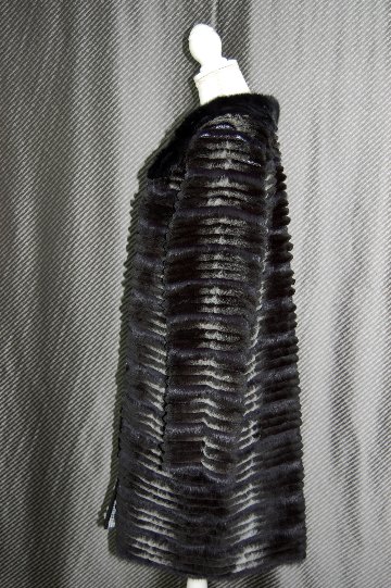 シェアードレッキス＆リス　ツイードリバーシブルコートの画像