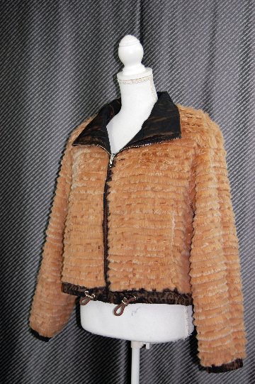 シェアードラビット＆ポリタフタ　リバーシブルジャケットの画像