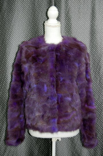 ロシアンセーブル　バックポージャケットの画像