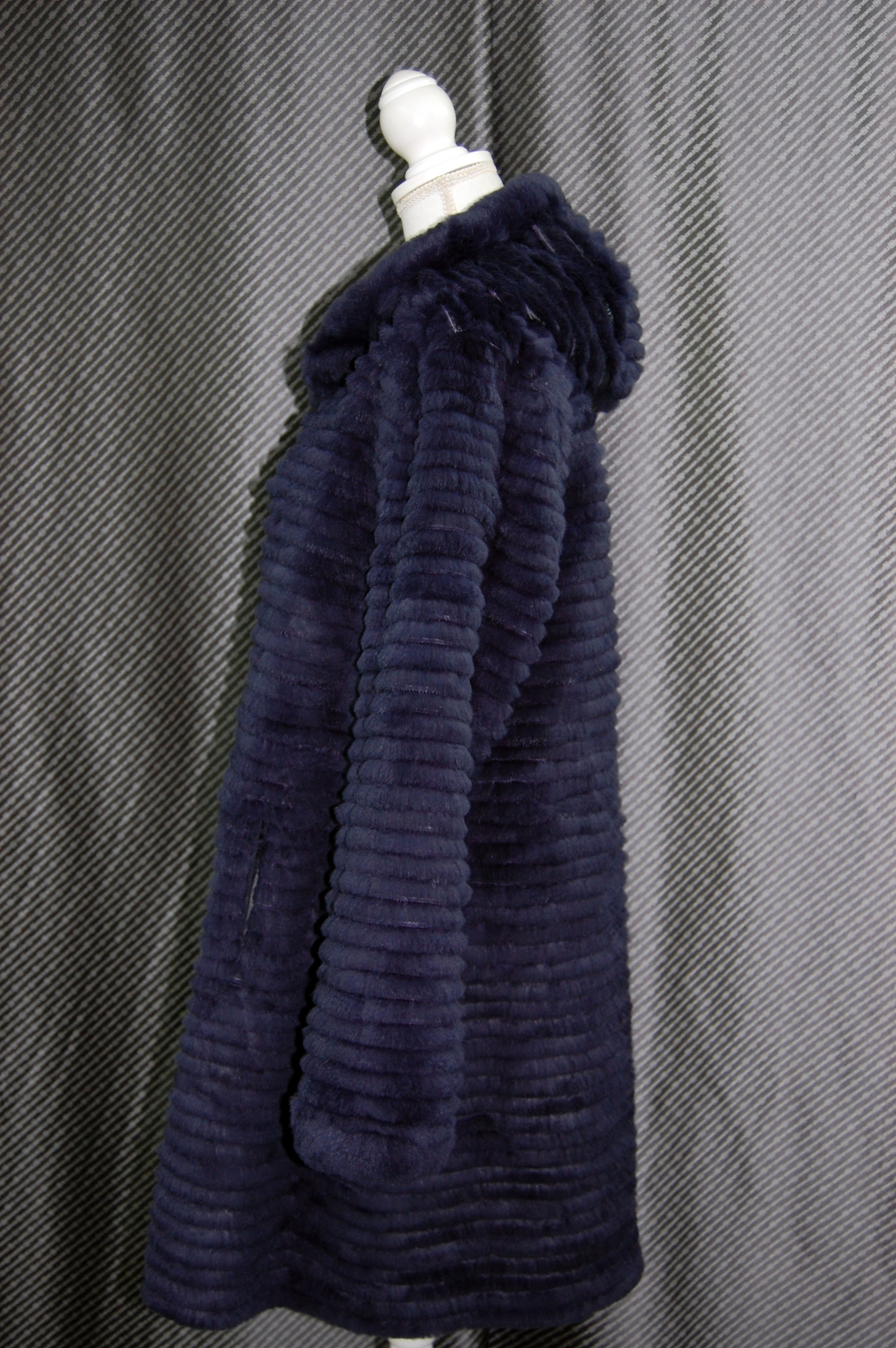 ポリ＆ラビット　リバーシブルコート　デタッチャブルフードの画像