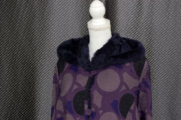 ポリ＆ラビット　リバーシブルコート　デタッチャブルフードの画像