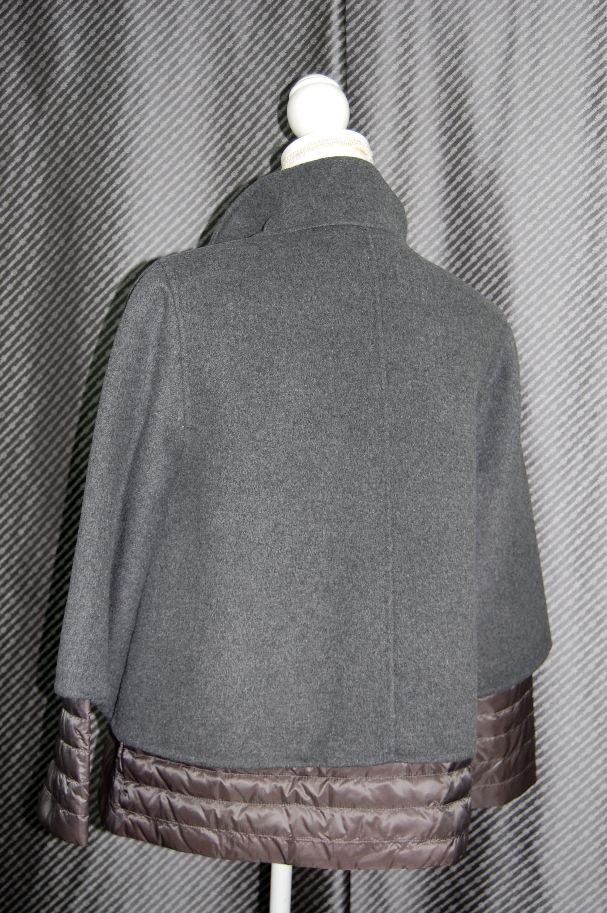 インナーダウンジャケット付　ウールダブルフェイスジャケットの画像