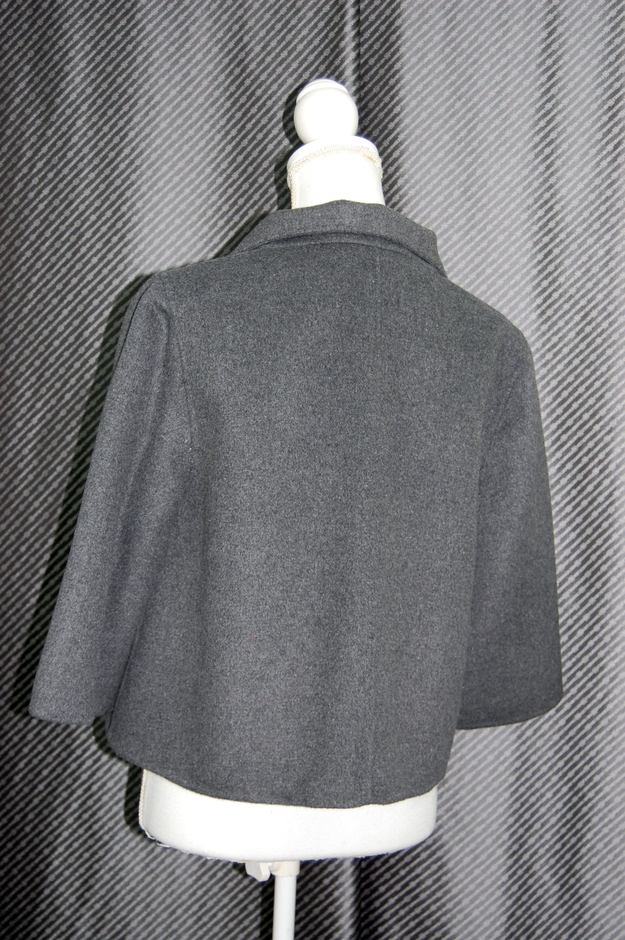 インナーダウンジャケット付　ウールダブルフェイスジャケットの画像