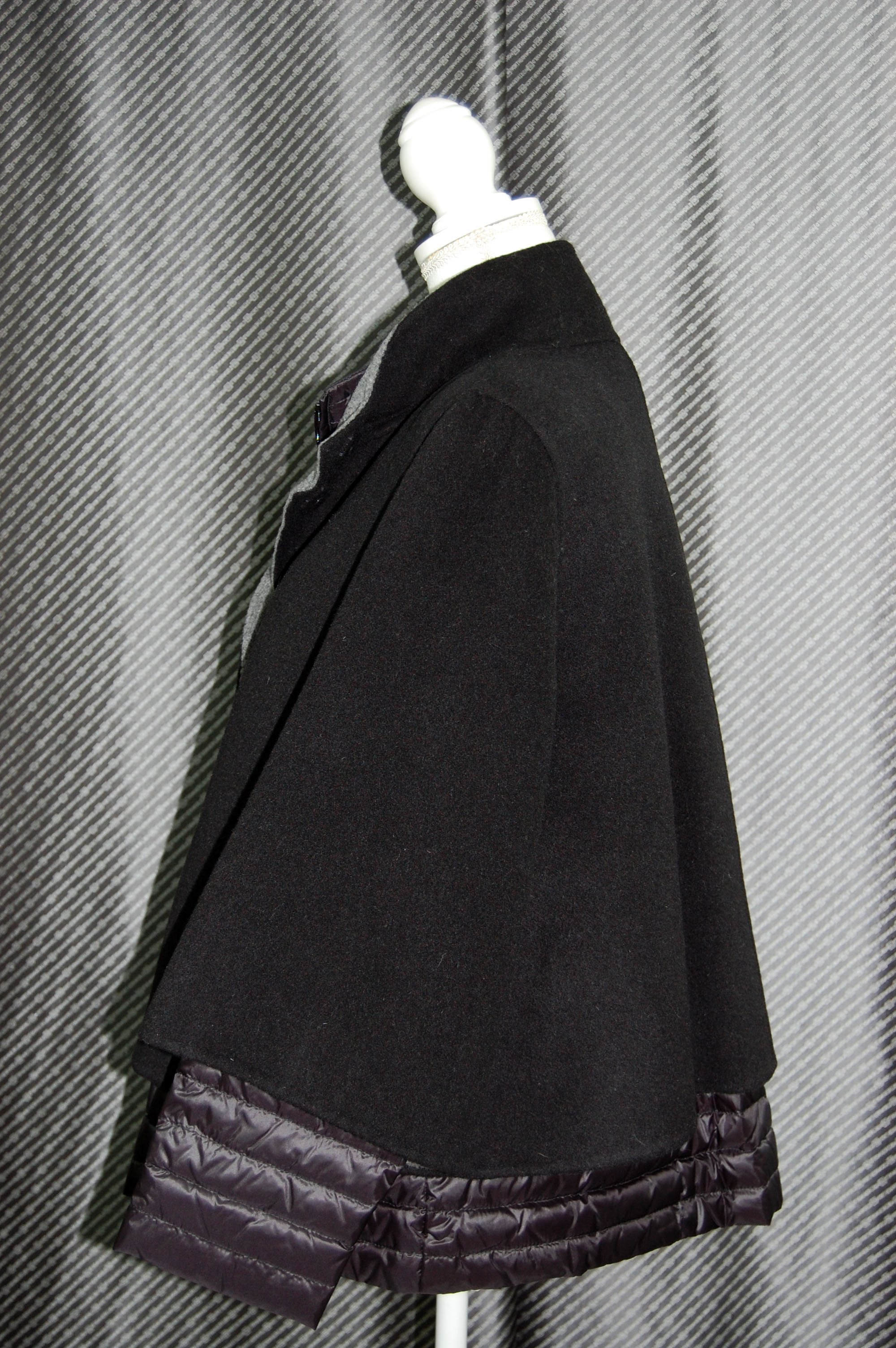 インナーダウンジャケット付　ウールダブルフェイスジャケットの画像