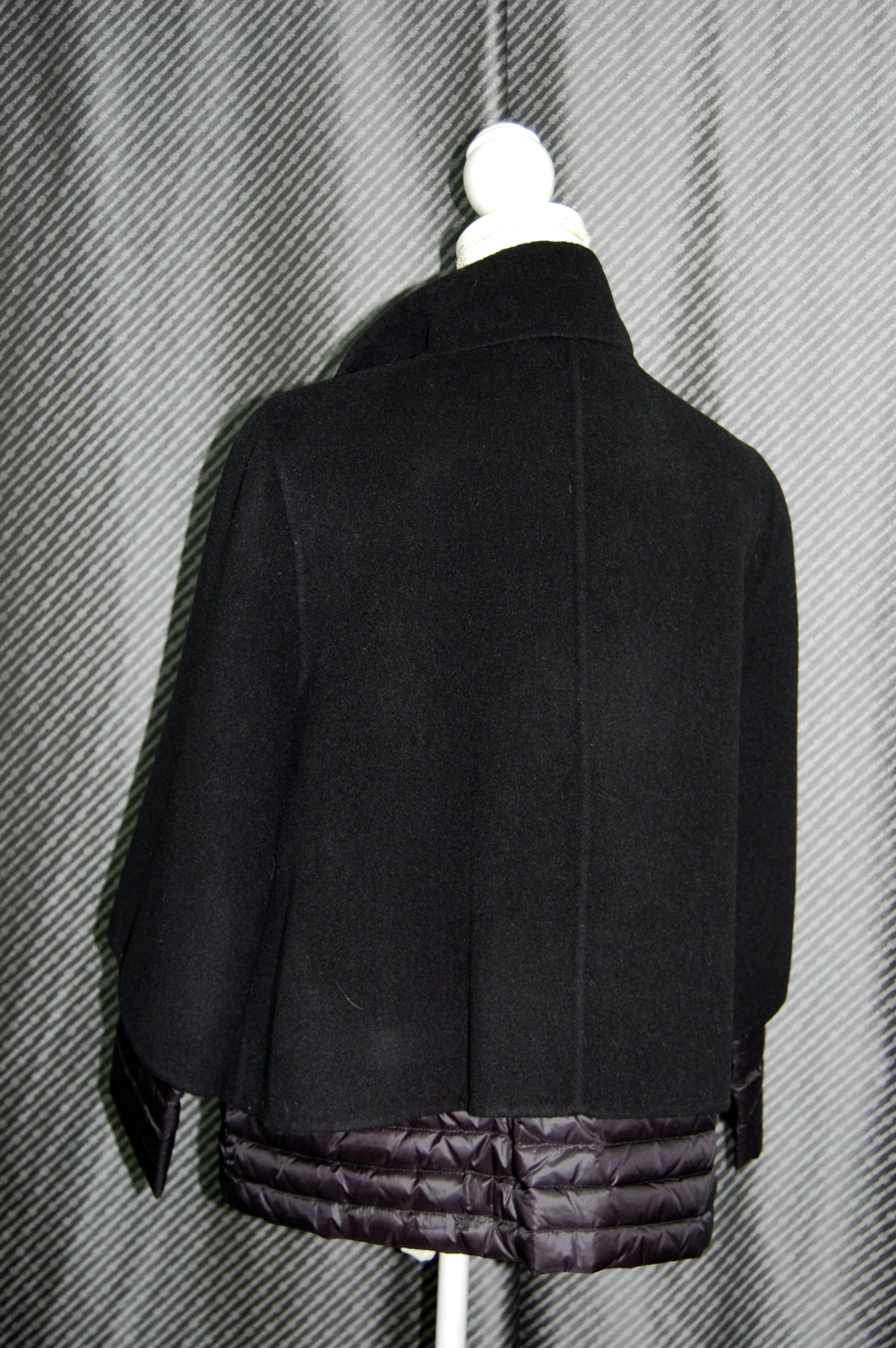 インナーダウンジャケット付　ウールダブルフェイスジャケットの画像